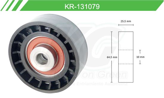 Imagen de Poleas de Accesorios y Distribución KR-131079