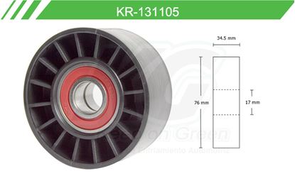 Imagen de Poleas de Accesorios y Distribución KR-131105