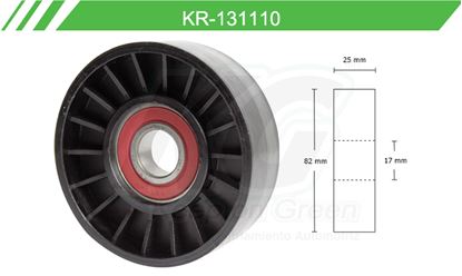 Imagen de Poleas de Accesorios y Distribución KR-131110