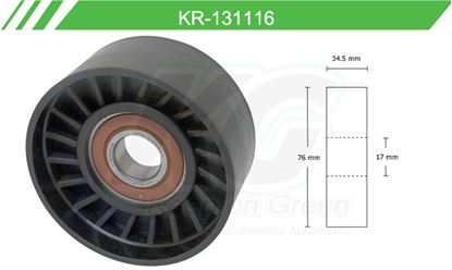 Imagen de Poleas de Accesorios y Distribución KR-131116