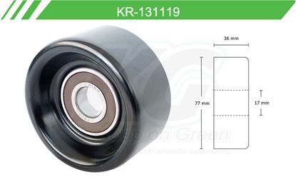 Imagen de Poleas de Accesorios y Distribución KR-131119