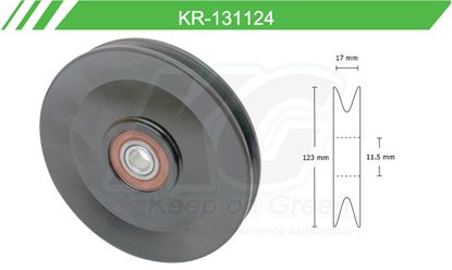 Imagen de Poleas de Accesorios y Distribución KR-131124