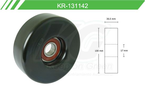 Imagen de Poleas de Accesorios y Distribución KR-131142