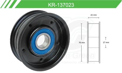 Imagen de Poleas de Accesorios y Distribución KR-137023